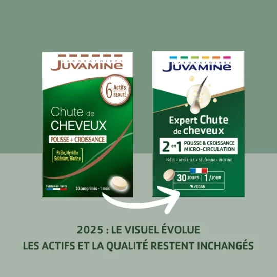 Juvamine Chute Cheveux Comprimés x 30 - image 6
