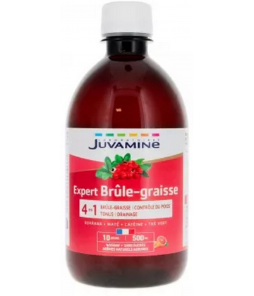 Juvamines Expert Brûle Graisse Solution Buvable 500 ml
