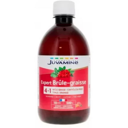 Juvamines Expert Brûle Graisse Solution Buvable 500 ml
