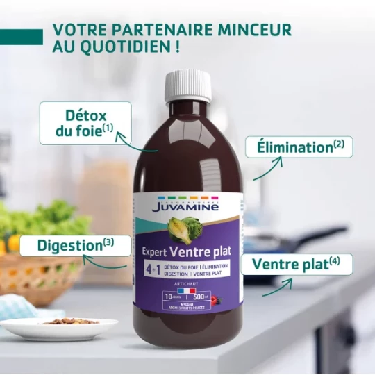 Juvamine SOS Minceur Artichaut Solution Buvable 500 ml - image 2