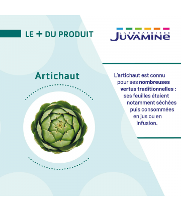 Juvamine SOS Minceur Artichaut Solution Buvable 500 ml