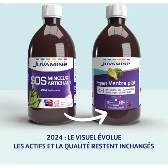 Juvamine SOS Minceur Artichaut Solution Buvable 500 ml - image 4
