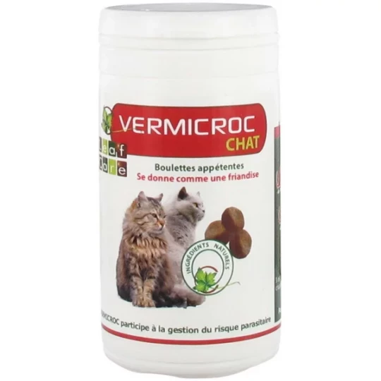 Leaf Care Vermicroc Chat Boulettes 40 g
