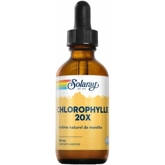 Solaray Chlorophylle 20X 59 ml
