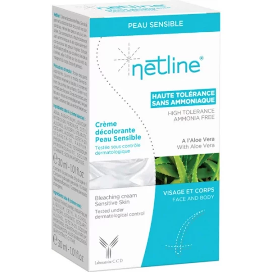 Netline Crème Décolorante Peau Sensible 30 ml