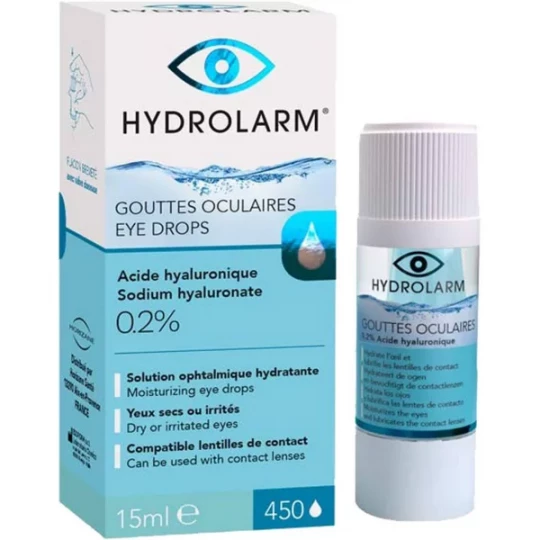 Hydrolarm Gouttes Oculaires 15 ml