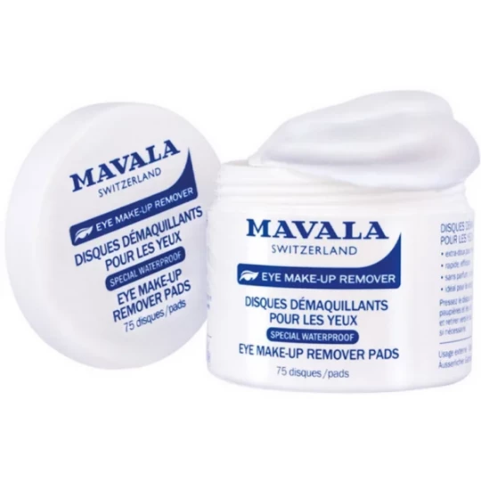 Mavala Disques Démaquillants pour les Yeux 75 Disques