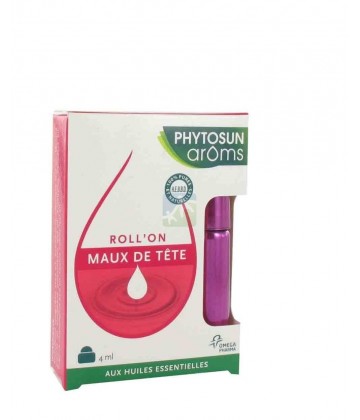 Phytosun Aroms Roll'on Maux de Tête 4 ml