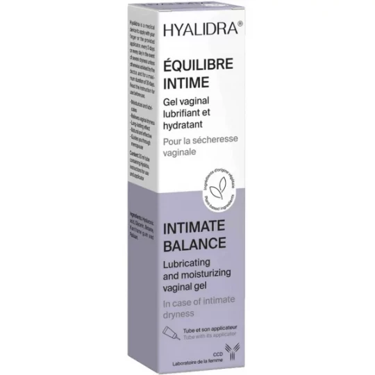 Laboratoire CCD Hyalidra Gel Vaginal Lubrifiant et Hydratant 30 ml
