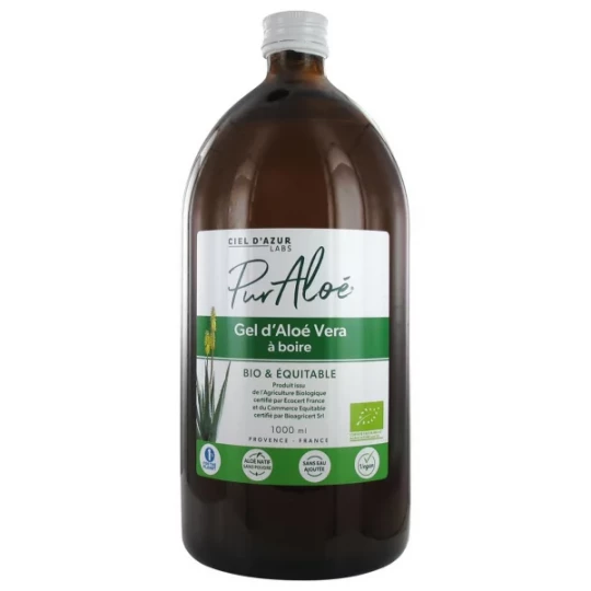 Pur Aloé Gel d'Aloé Vera Bio 1 L