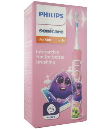 Philips Sonicare For Kids HX6352/42 Brosse à Dents Électrique Rose - Couleur : Rose