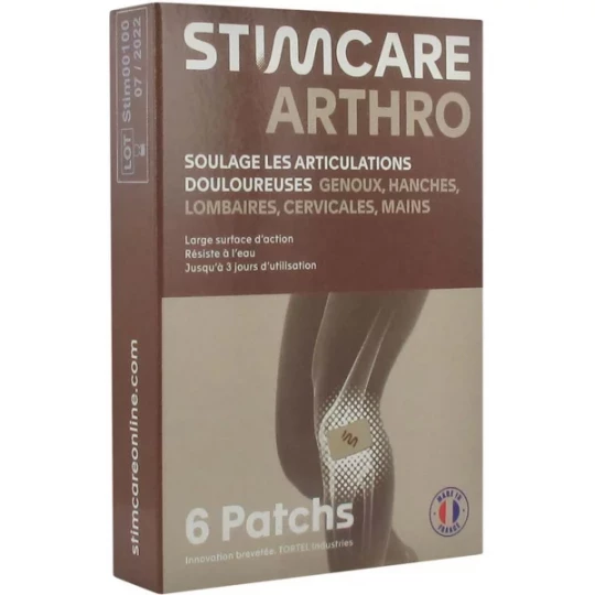 Stimcare Arthro Patchs Articulations Douloureuses x 6