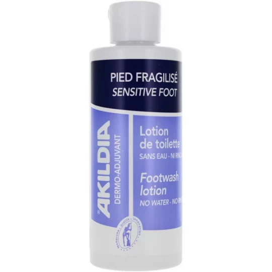 Akildia Dermo-Adjuvant Lotion de Toilette Pieds du Diabétique 200 ml
