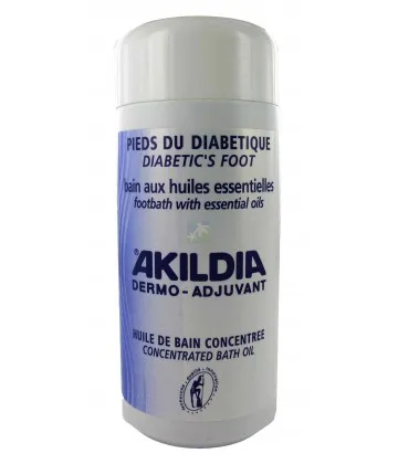 Akildia Dermo-Adjuvant Bain aux Huiles Essentielles Pieds du Diabétique 150 ml