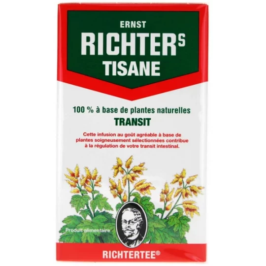 Ernst Richter's Tisane Transit Sachets x 20