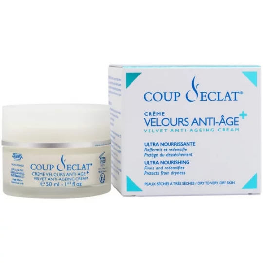 Coup d'Éclat Crème Velours Anti-Âge+ 50 ml