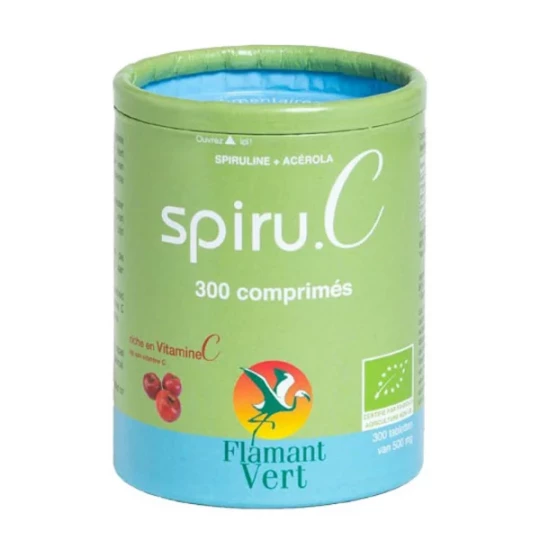 Flamant Vert Spiru.C Comprimés 500 mg x 300