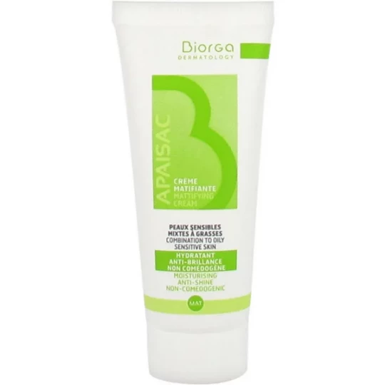 Apaisac Biorga Crème Matifiante Mat 40 ml