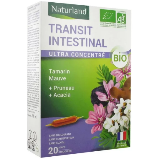 Naturland Transit Intestinal Bio Ampoules 10 ml x 20