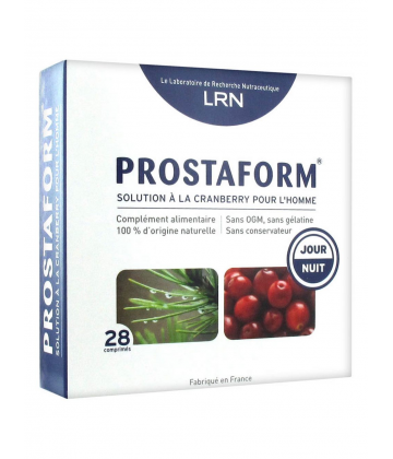 LRN Prostaform Santé et Protection Urinaire de l'Homme Comprimés x 28
