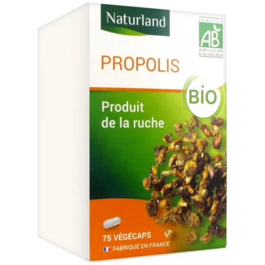 Naturland Propolis Bio 75 Végécaps