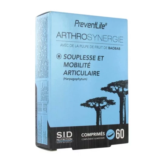 S.I.D Nutrition PreventLife ArthroSynergie Comprimés x 60