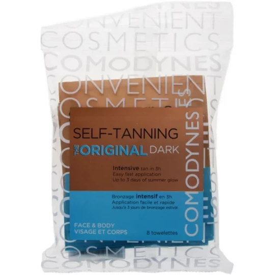 Comodynes Lingettes Autobronzantes Intensives x8