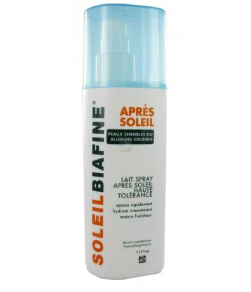SoleilBiafine Lait Spray Après-Soleil Haute Tolérance 200 ml