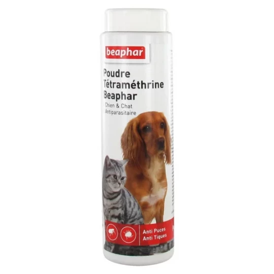 Beaphar Poudre Tétraméthrine Chien et Chat 150 g