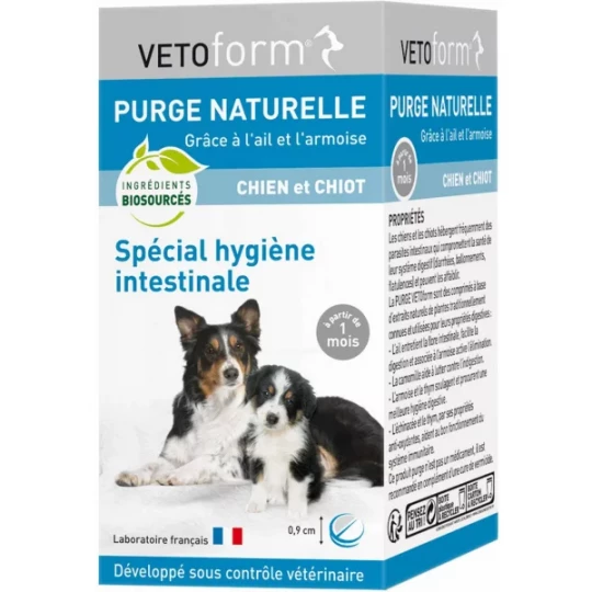 Vetoform Spécial Vers Chien et Chiot Comprimés x 50