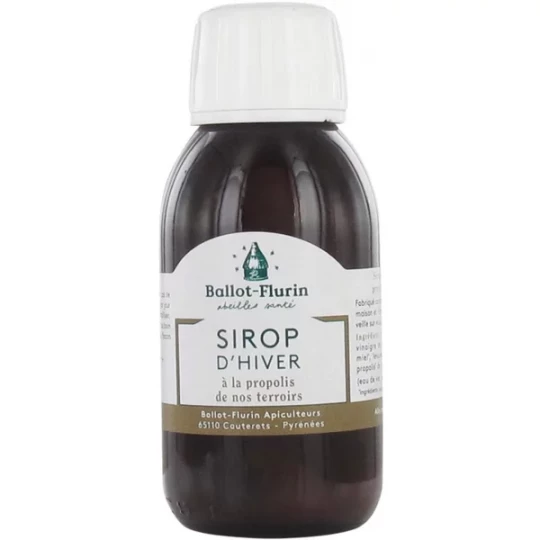 Ballot-Flurin Sirop d'Hiver à la Propolis Bio 100 ml