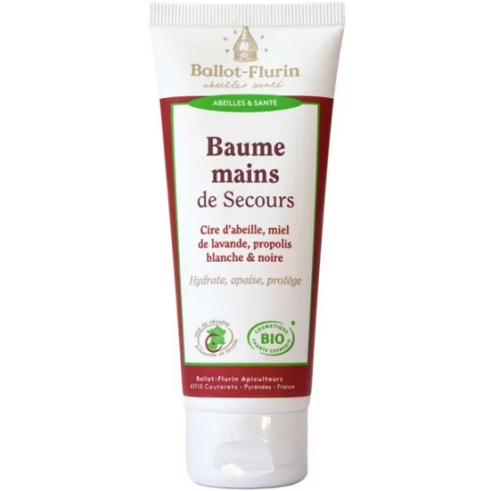 Ballot-Flurin Baume Mains de Secours Bio 75 ml