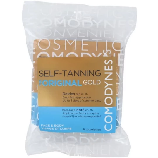Comodynes Lingettes Autobronzantes x8