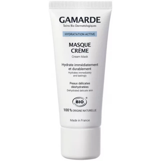 Gamarde Hydratation Active Masque Crème Bio 40 ml