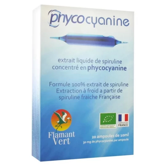 Flamant Vert Phycocyanine Bio Ampoules x 20