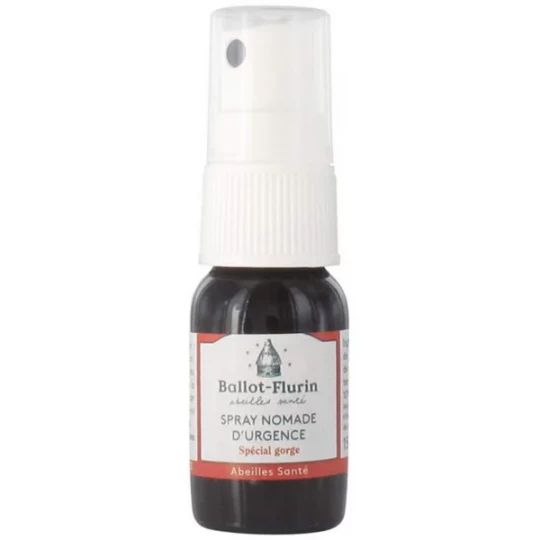 Ballot-Flurin Spray Nomade d'Urgence Spécial Gorge Bio 15 ml