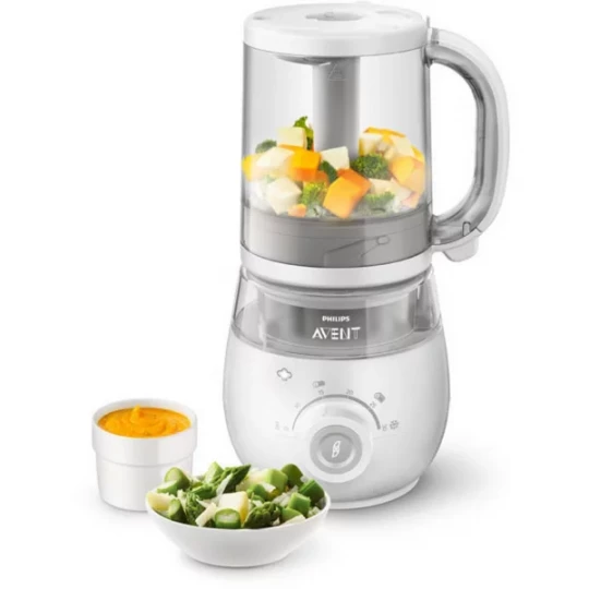 Avent Robot Cuiseur Mixeur 4 en1 pour Bébé