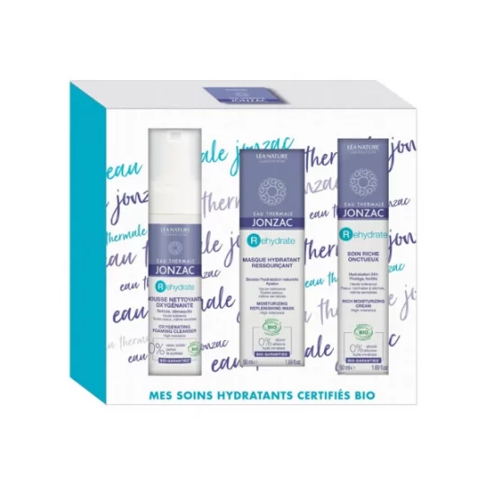 Eau Thermale Jonzac Rehydrate Coffret Mes Soins Hydratants Bio