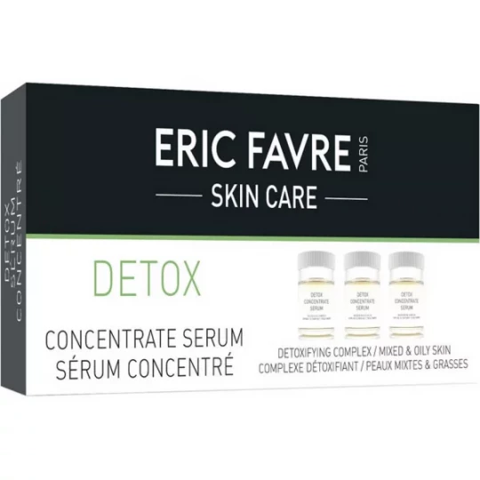 Eric Favre Skin Care Détox Sérum Concentré Ampoules x 10