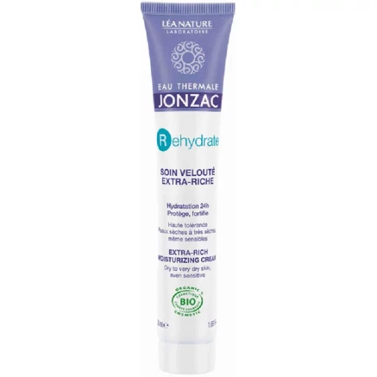 Eau Thermale Jonzac REhydrate Soin Velouté Extra-Riche Bio 50 ml