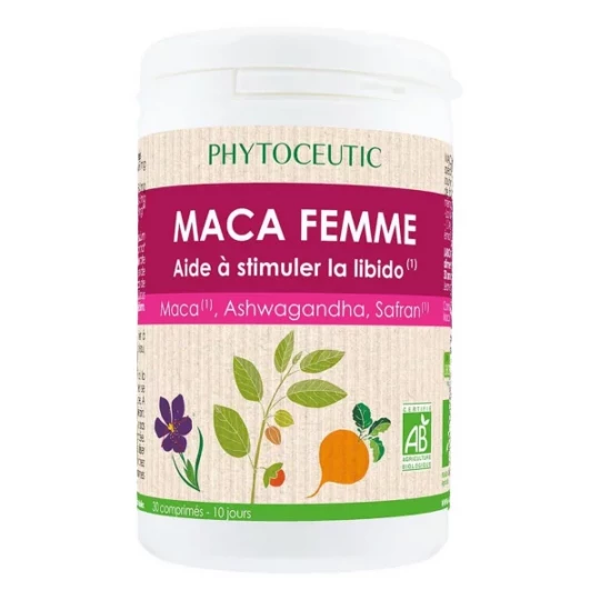 Phytoceutic Maca Femme Bio Comprimés x 30