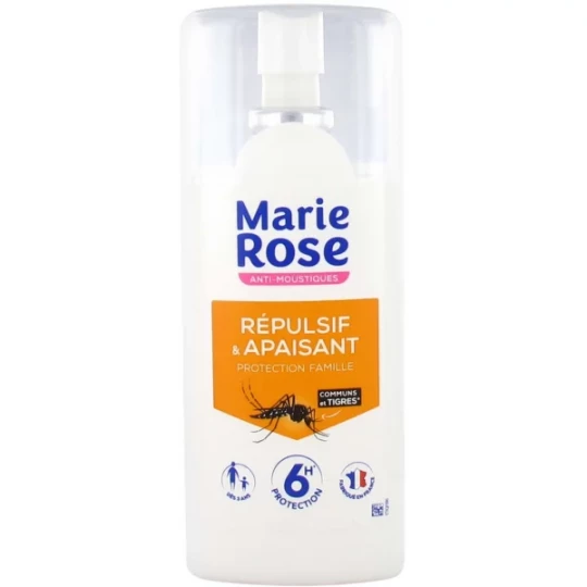 Marie Rose Répulsif et Apaisant Anti-Moustiques 100 ml