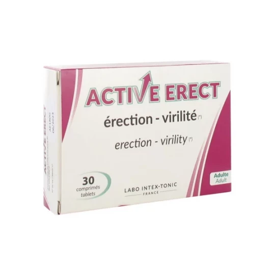 Labo Intex-Tonic Active Erect Erection et Virilité Comprimés x 30