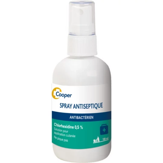 Cooper Solution Antiseptique Chlorhexidine Spray 0,5% 100 ml