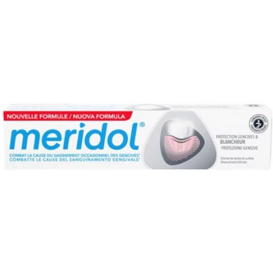 Meridol Protection Gencives Dentifrice Blancheur 75 ml