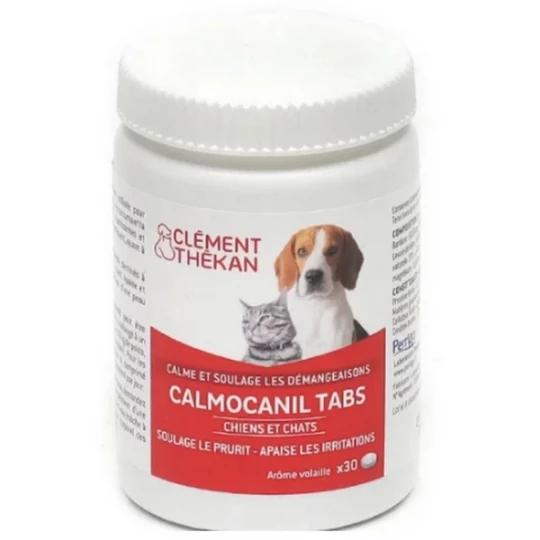Clément Thékan Calmocanil Tabs Chiens et Chats x 30