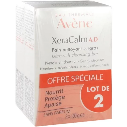 Avène Xeracalm AD Pain Nettoyant Surgras - image 2