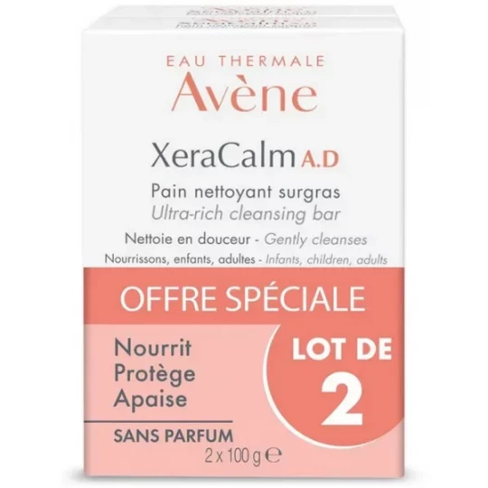 Avène Xeracalm AD Pain Nettoyant Surgras