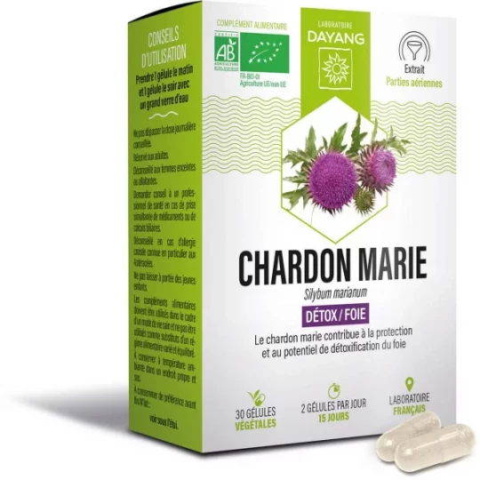 Dayang Chardon Marie Bio Gélules x 30