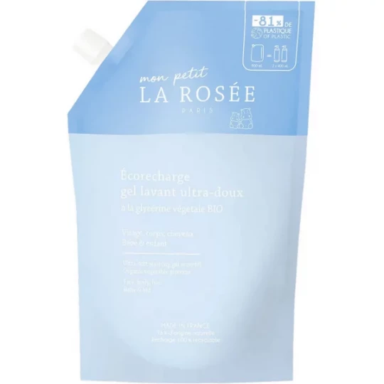 La Rosée Mon Petit Gel Lavant Ultra Doux Ecorecharge 800 ml